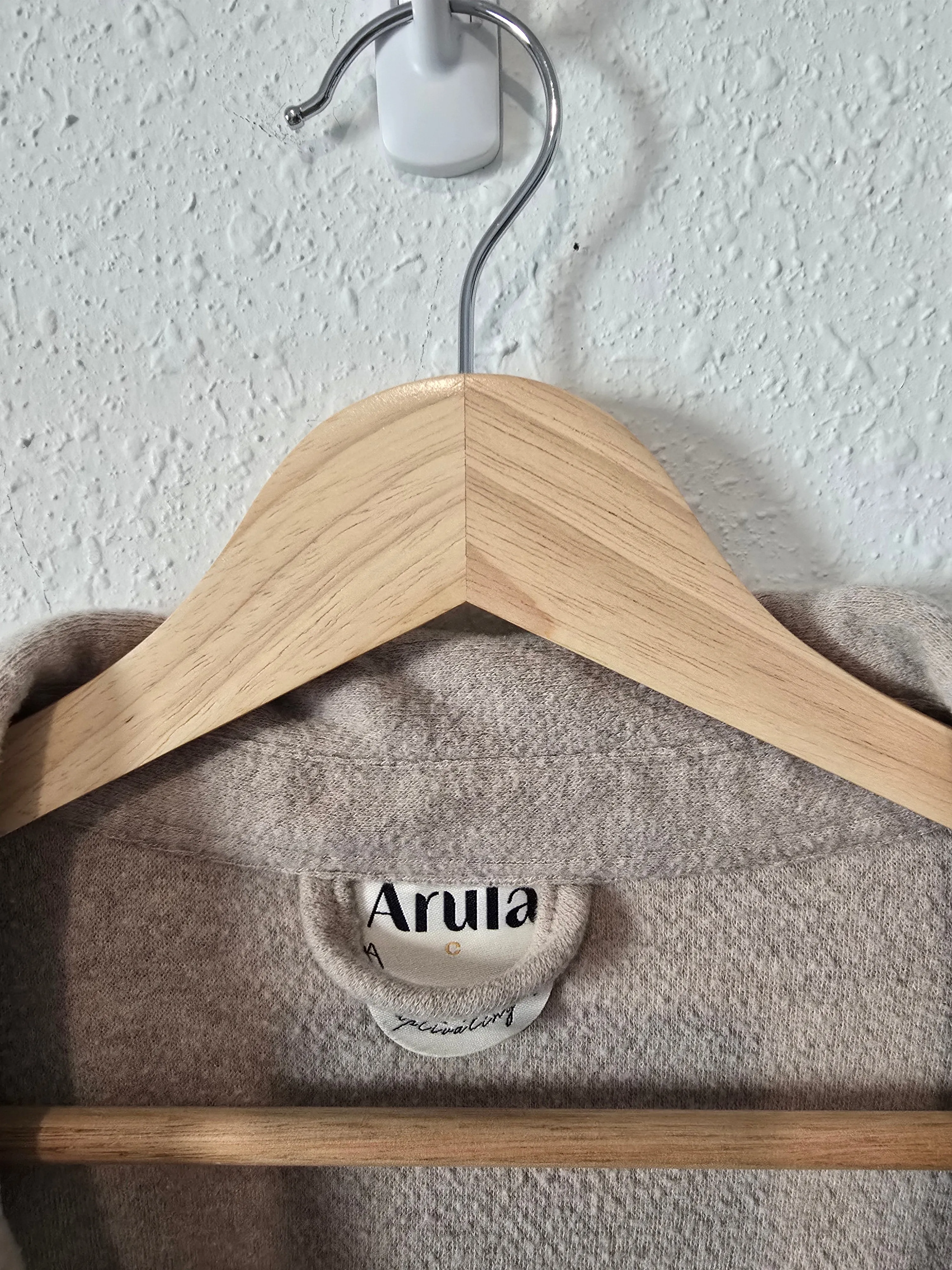 Arula Lightweight Fleece Shacket (3X)