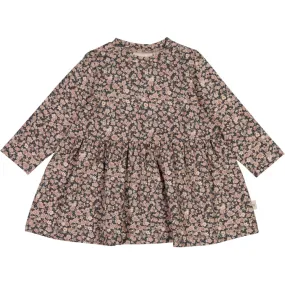 Jersey Dress Sessa - winter flowers