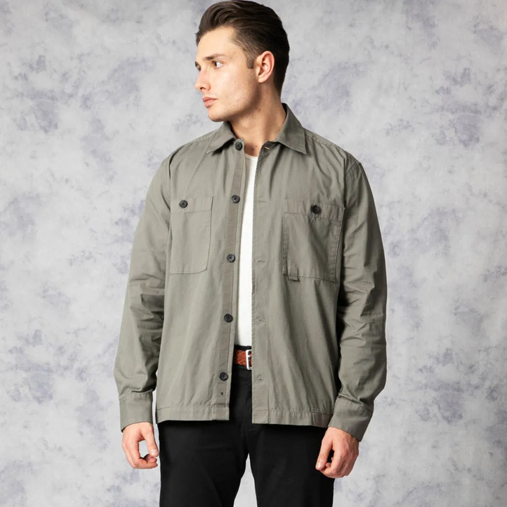 Manor Cotton Oxford Shacket