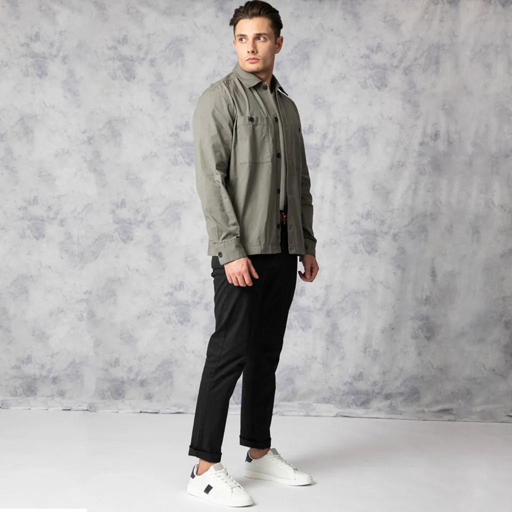 Manor Cotton Oxford Shacket