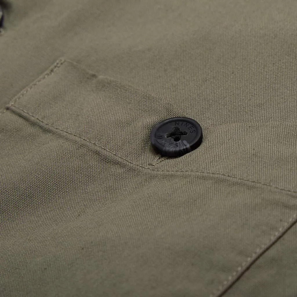 Manor Cotton Oxford Shacket