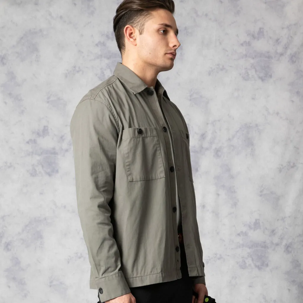 Manor Cotton Oxford Shacket