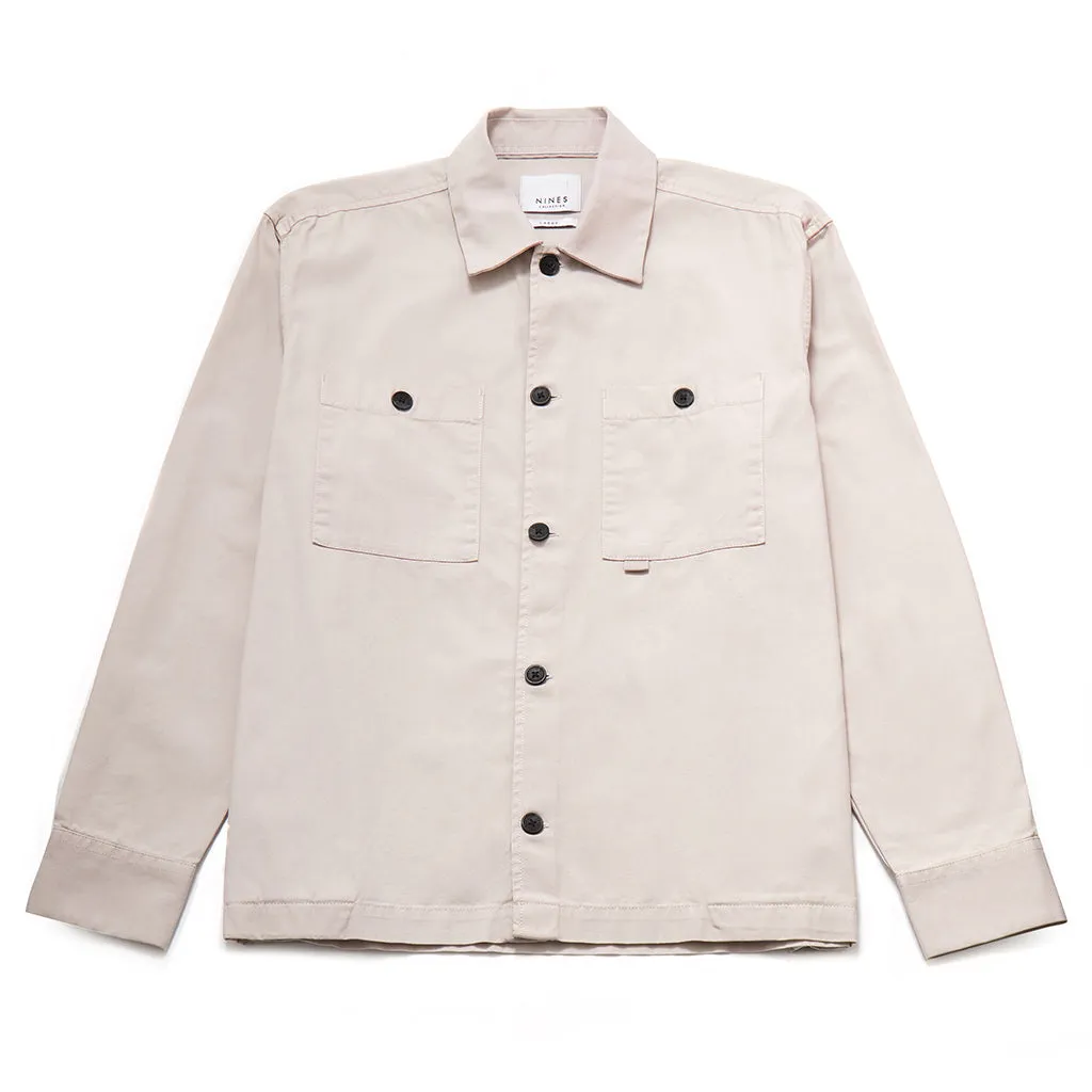 Manor Cotton Oxford Shacket
