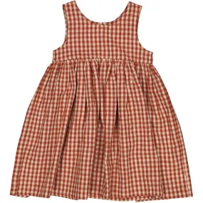 Pinafore Wrinkles - sienna check