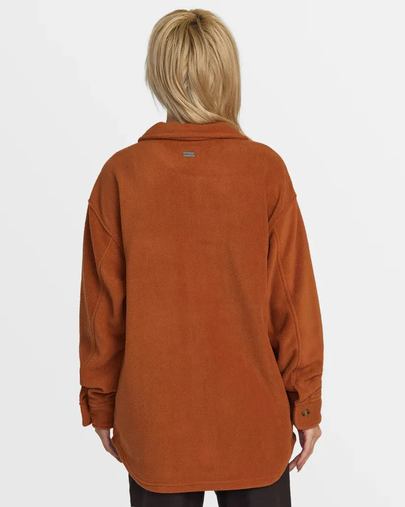RVCA Polar Birdie Shacket Overshirt