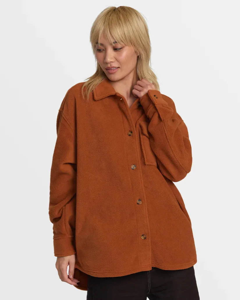 RVCA Polar Birdie Shacket Overshirt