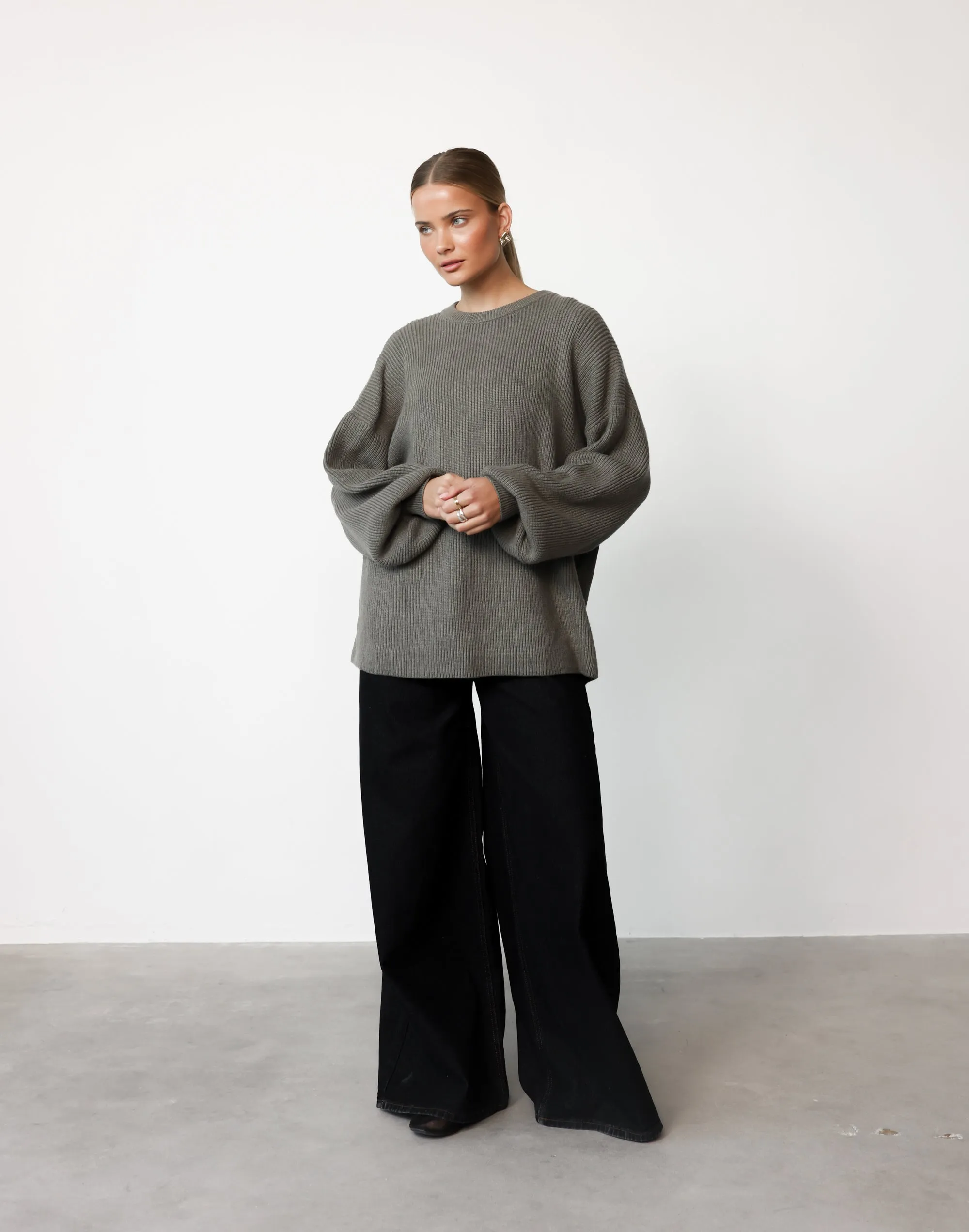 Zac Jumper (Dusty Olive)